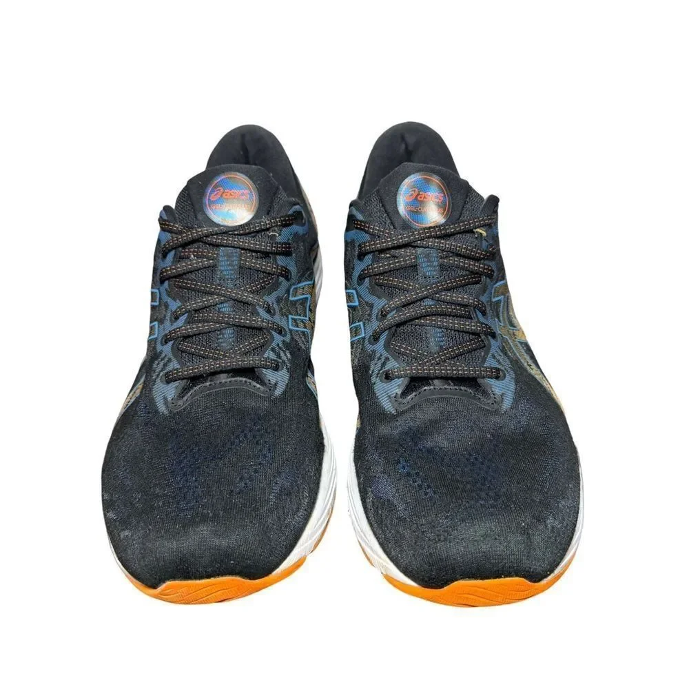 Asics Black and Blue Athletic Shoes size 14 wide